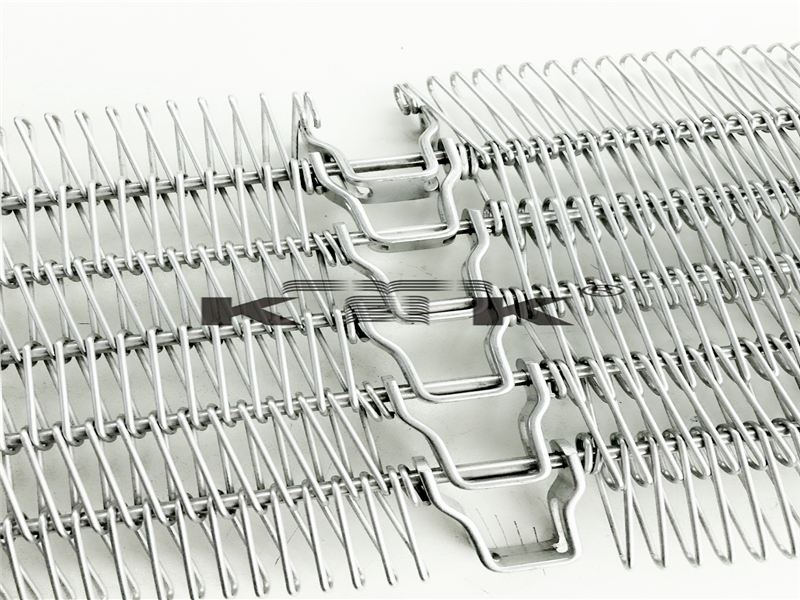 三排馬蹄輸送網(wǎng)帶