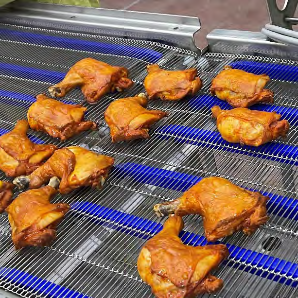 食品行業(yè)中，選擇金屬網(wǎng)帶需要注意什么？材質(zhì)、規(guī)格、表面處理......