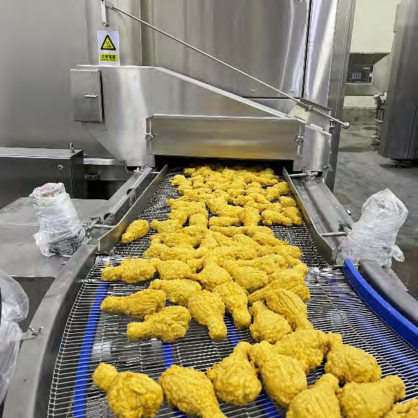為什么連續油炸機網帶越用越“短命”？維護保養指南——3個步驟